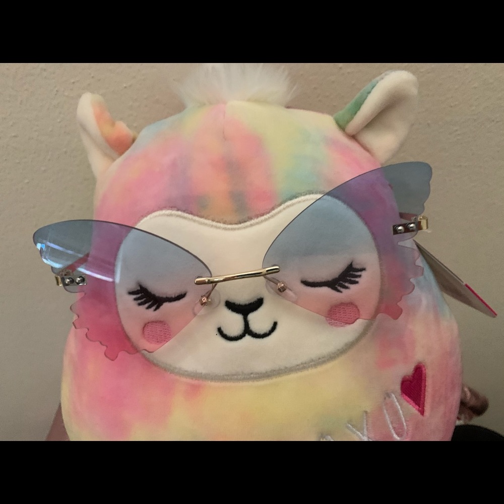 Rimless Butterfly Sunglasses - Picture 3 of 8